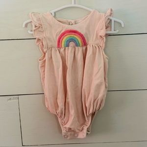 Rainbow Embroidered Onesie